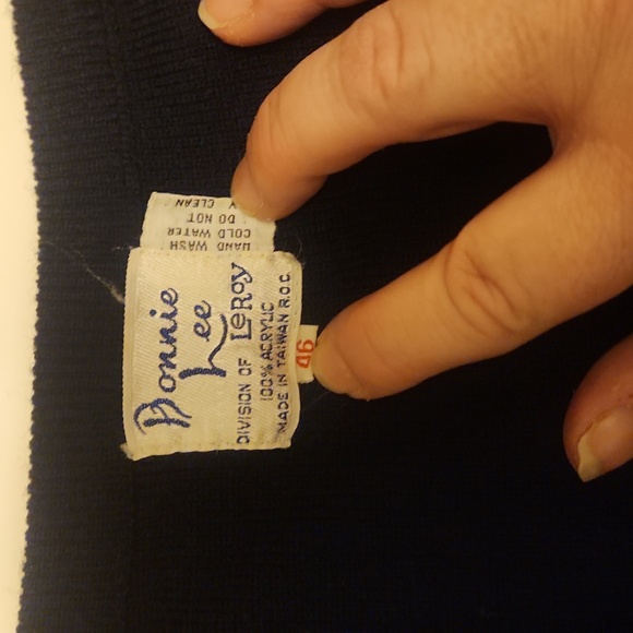 Vintage Bonnie Lee rooster chicken sweater size 46 (xl) measurements in photos - Picture 4 of 9